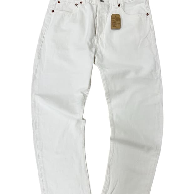 리바이스 501 화이트진 새상품 (34) 