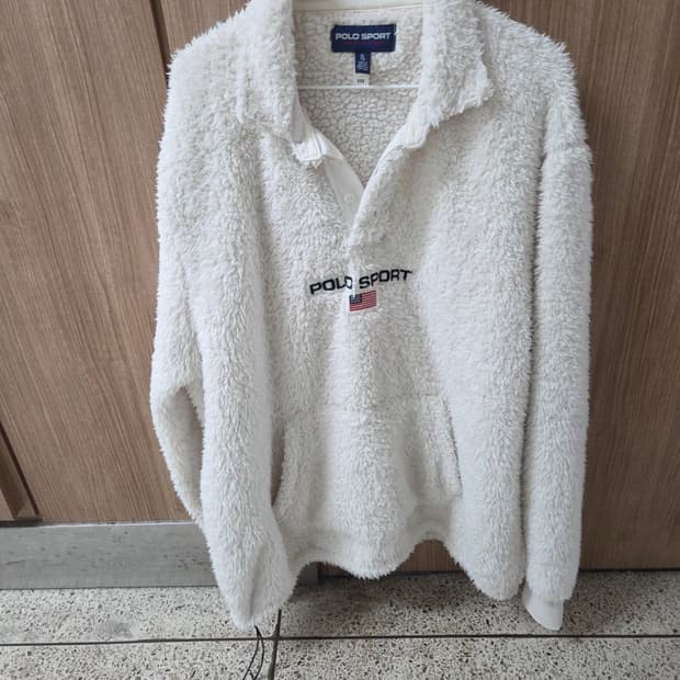 폴로 플리스 반집업 XL