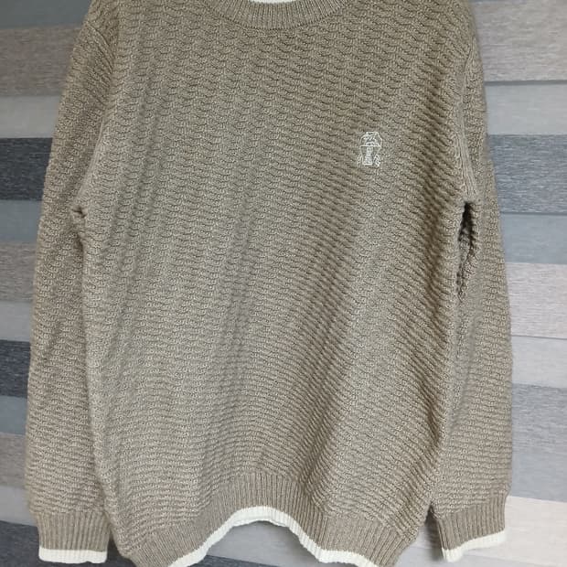 브루넬로 쿠치넬리 울 니트 긴팔티