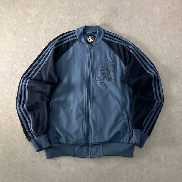 95 아디다스 재팬 잉어 자수 트랙탑 져지