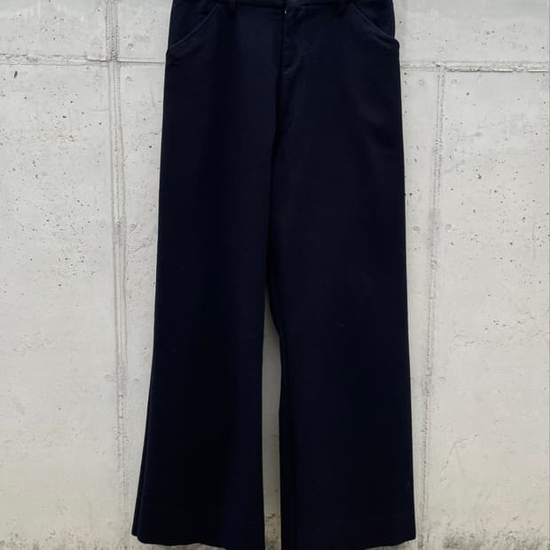 1950s usnavy 울 세일러 팬츠 지퍼플라이 1