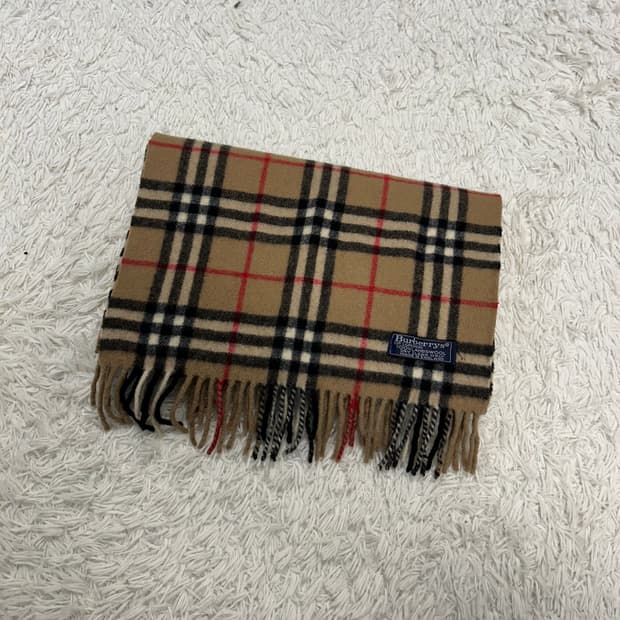 버버리 램스울 머플러