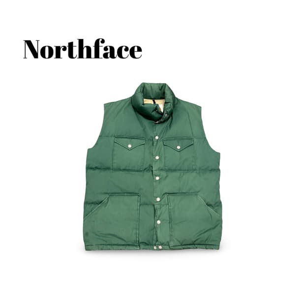 (100)90s usa노스페이스패딩조끼