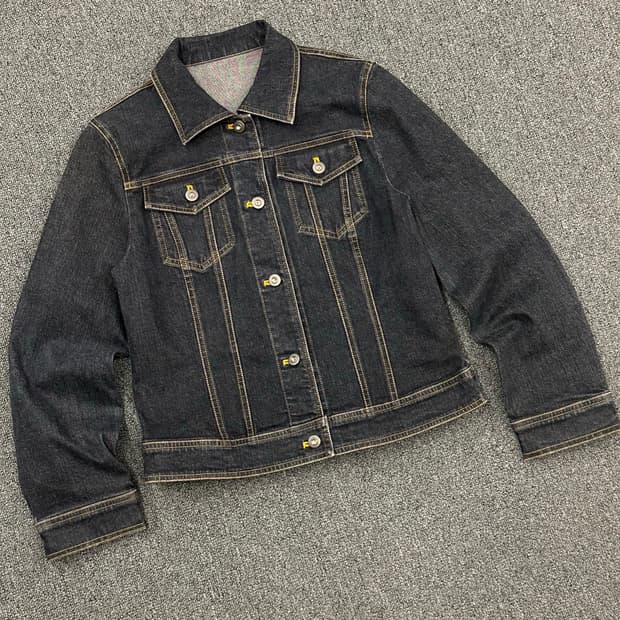 38)Japanese vintage 여성 트러커 데님자켓