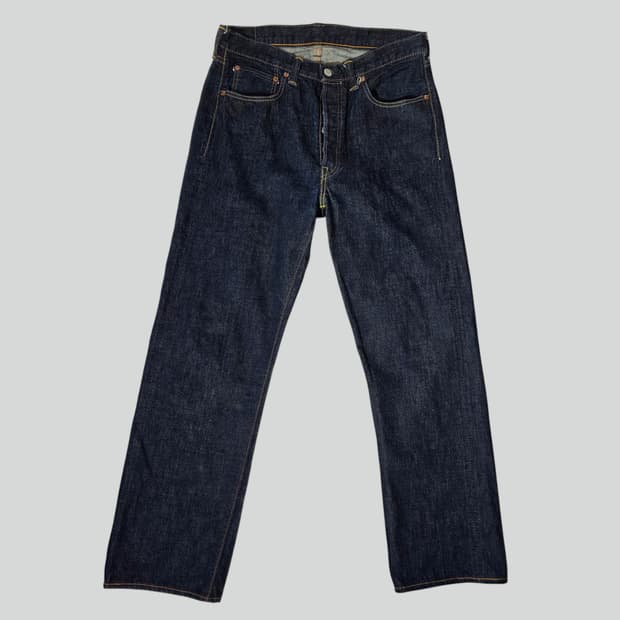 [W33L34]풀카운트 1101 데님팬츠 (체인스티치 수선)