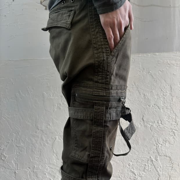  Khaki cargo pants
