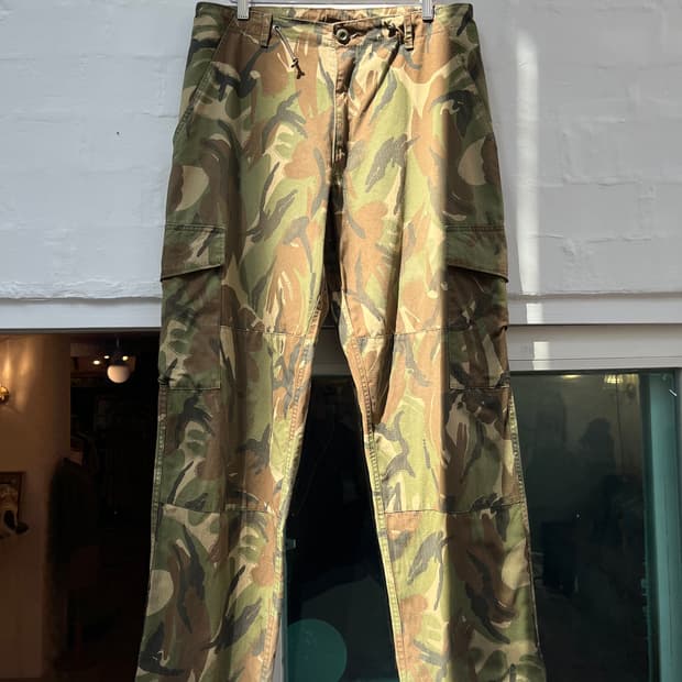 MADE IN JAPAN 밀리터리 립스탑 카고팬츠 M