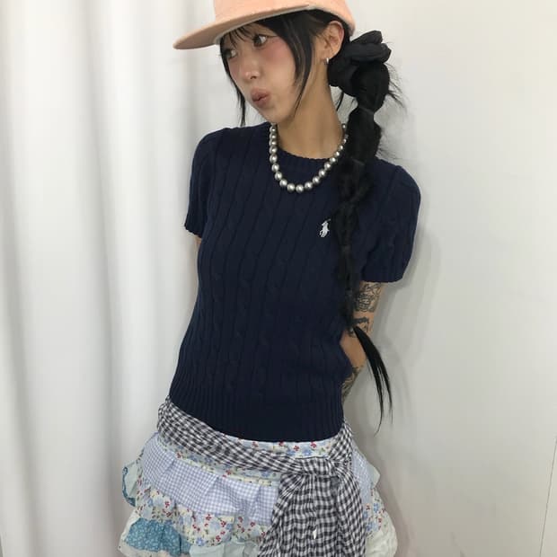 Polo half Knit
