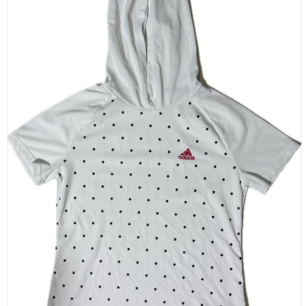 Adidas star pattern vintage top