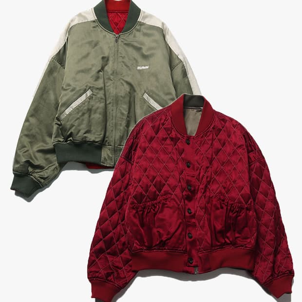 REFOMED - 23AW REVERSIBLE STADIUM JUMPER