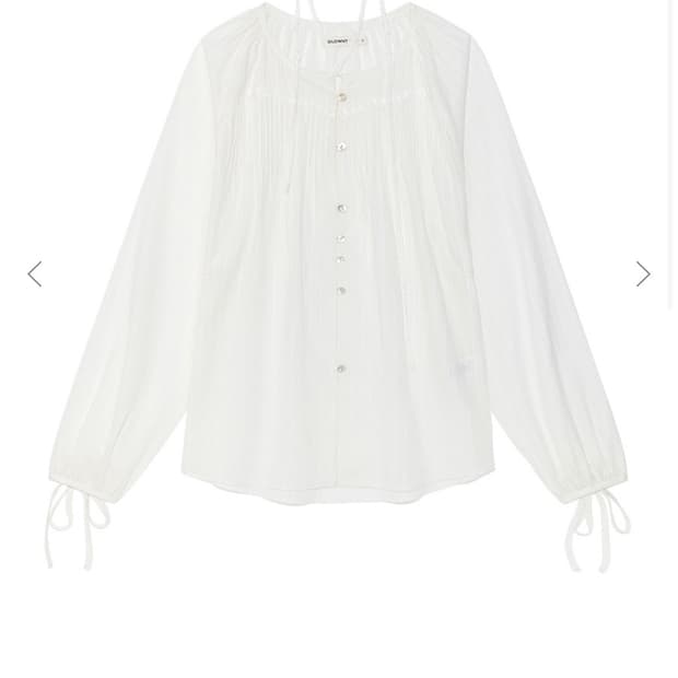 글로니 misty sheer blouse m사이즈