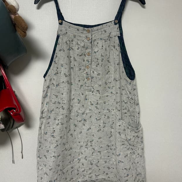 빈티지 모리걸 리버시블 원피스