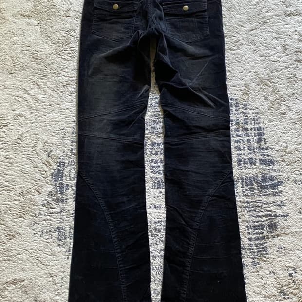 벨벳부츠컷팬츠