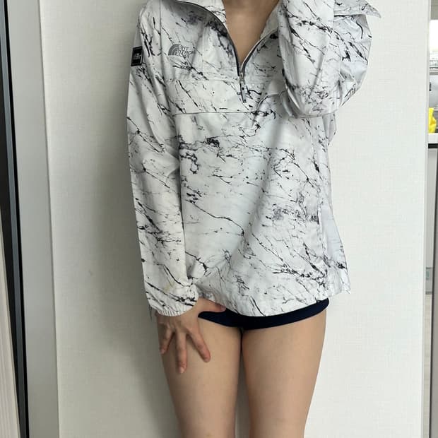노스페이스 바람막이 아노락