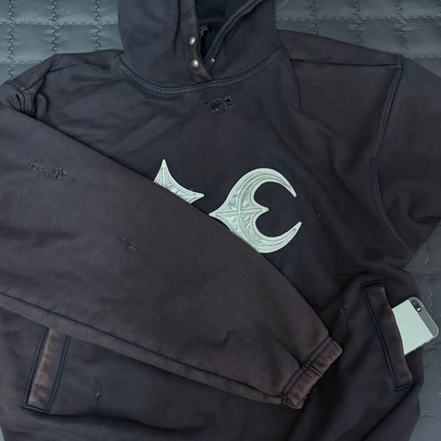 떠그클럽 락후디 네이비 2size M