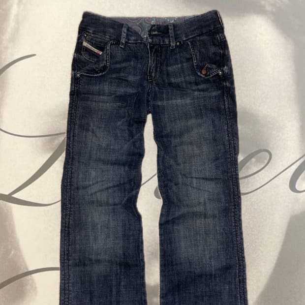 디젤 빈티지 로우라이즈 팬츠