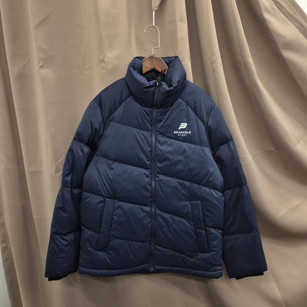 빈폴스포츠 네이비 패딩 점퍼 90