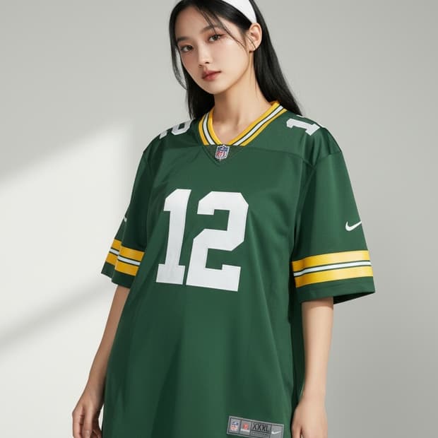 나이키 그린베이 패커스 12번 유니폼 3XL