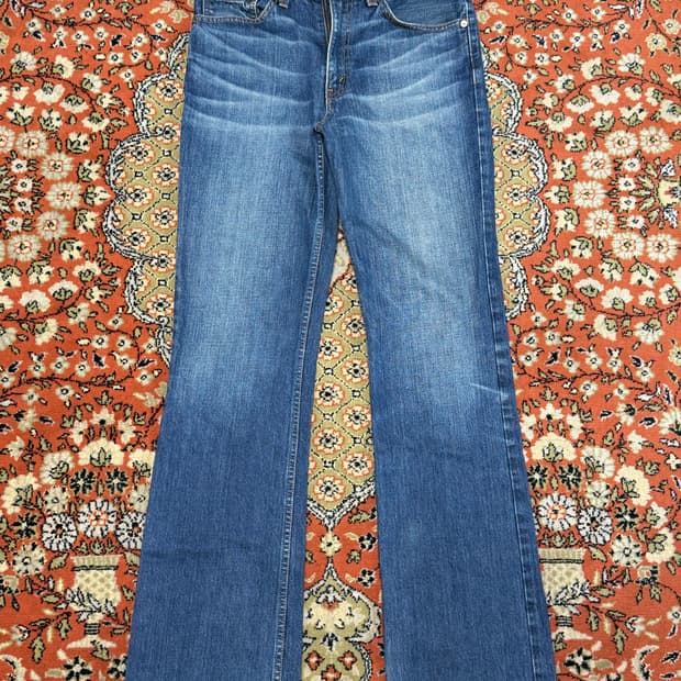 90s 리바이스 빈티지 517 부츠컷 플레어진 데님팬츠 32