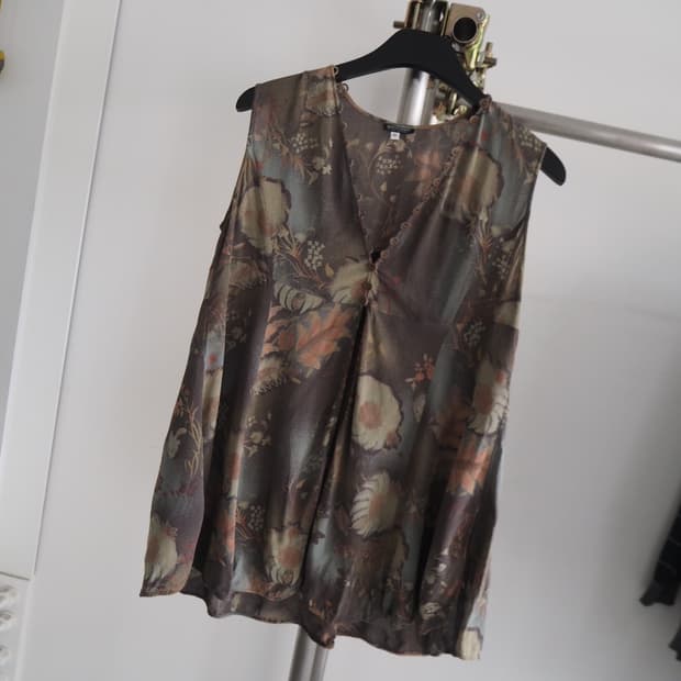 1980's GIORGIO ARMANI silk blouse