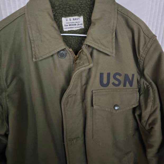 미해군 USN 겨울자켓