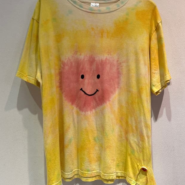 Heart Smiley Face Printstar Tiedye