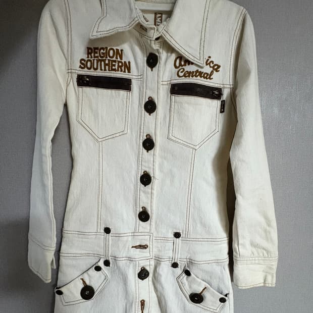 빈티지 데님 원피스