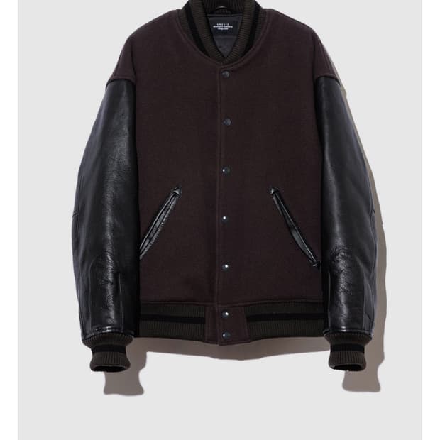 UNUSED US2449 STADIUM JACKET (CHARCOAL /