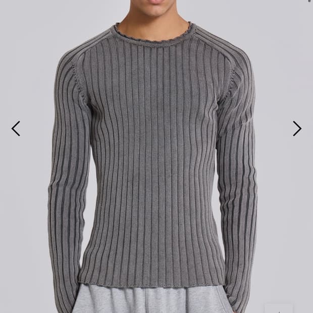 제이디드 런던 리브드 니트