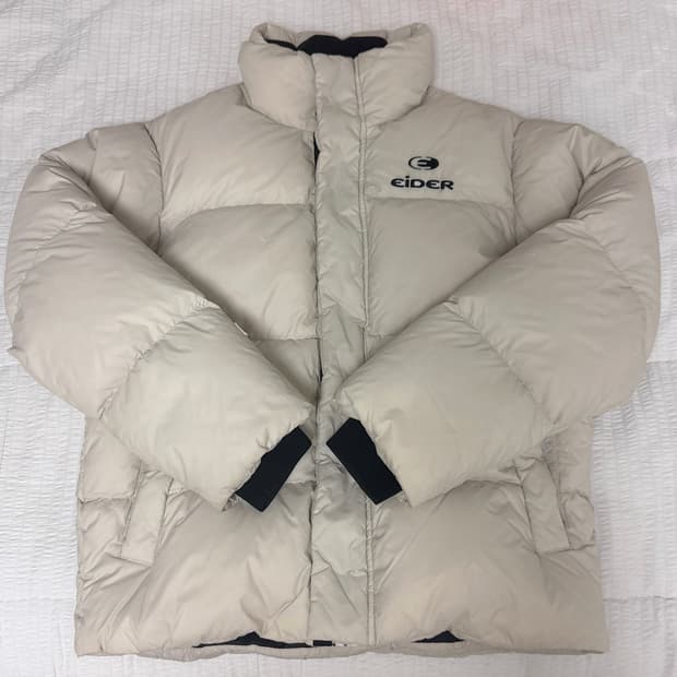 아이더 eider 숏패딩 s 아이보리