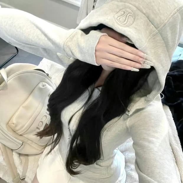 룰루레몬 스쿠바 풀집 라이트그레이 2사이즈