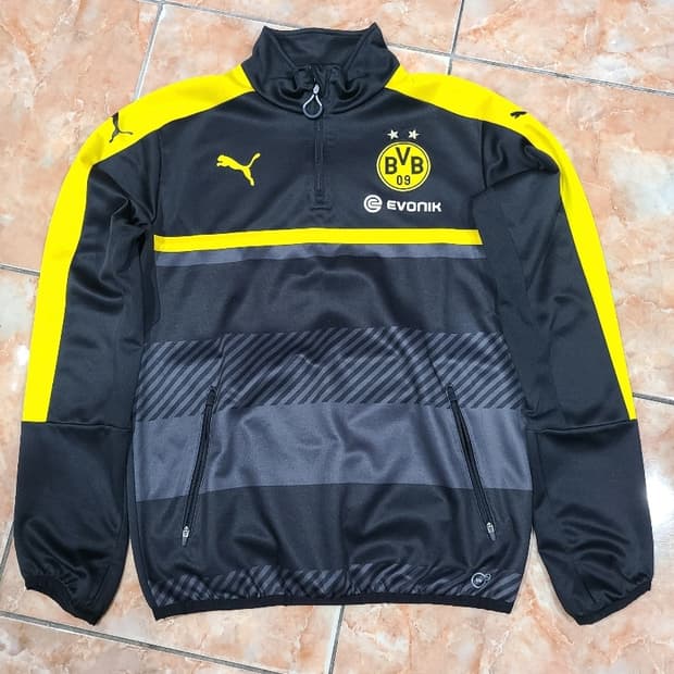 Puma 16 17  BVB 도르트문트 1/4집업 트레이닝