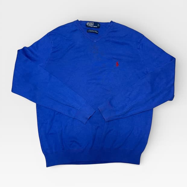 Polo - 피마코튼 니트 (M-L 추천)