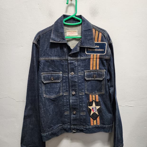 빈티지 패치워크 미발매 샘플 2세대 자켓