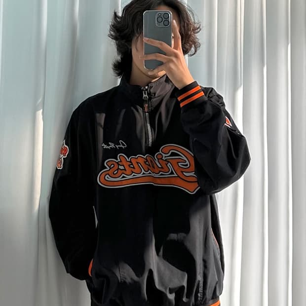 [2XL]롯데 자이언츠 춘추용 베이스볼 바람막이 자켓