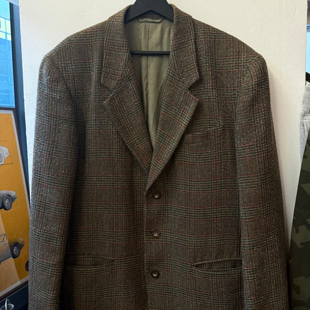 90s Valentino 울  3버튼 블레이저