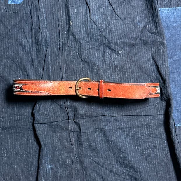 클럽 모나코 나바호 패턴 벨트 M