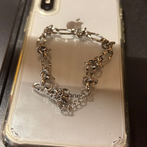 빈티지 y2k 실버 팔찌
