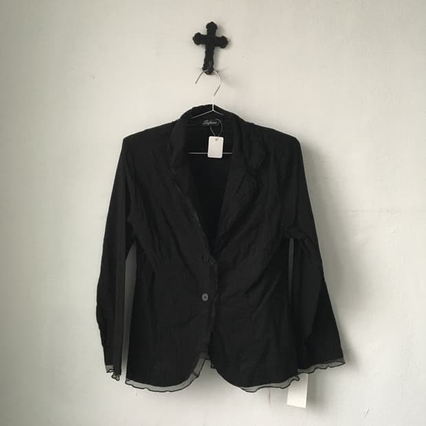 Lace trimming jacket