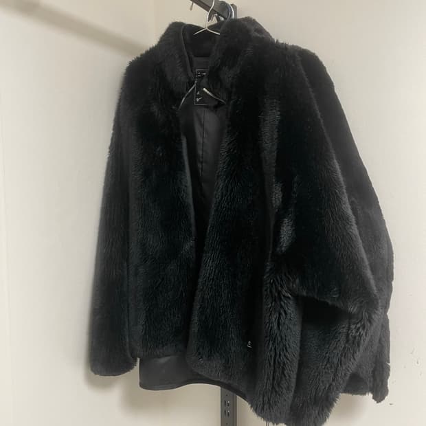 매장가800 반값400 정품 마스터마인드 재팬 페이크퍼 자켓M사이즈