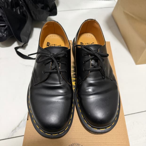 닥터마틴 1461 스무스 블랙