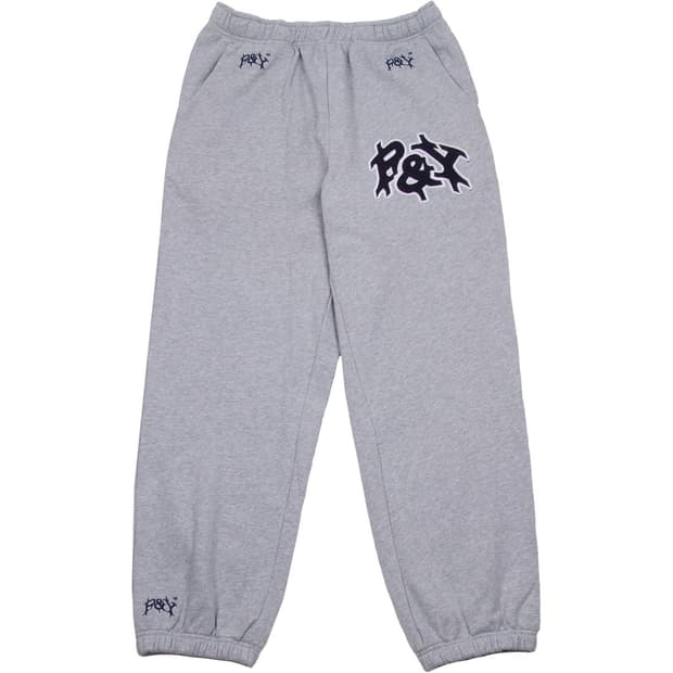 펑크앤요 FW25 P&Y YANKEE SWEATS GREY