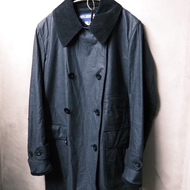 Junyawatanabe 코듀로이 카라 코트 xs