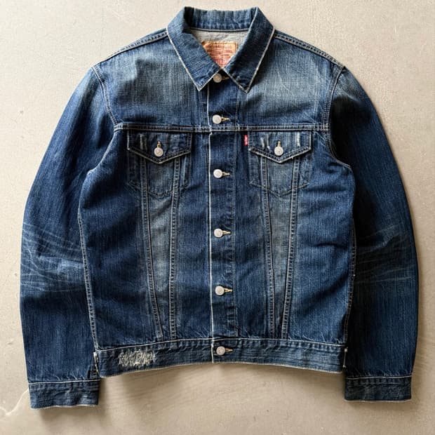 Levi’s 70505 Washed Denim Trucker Jacket