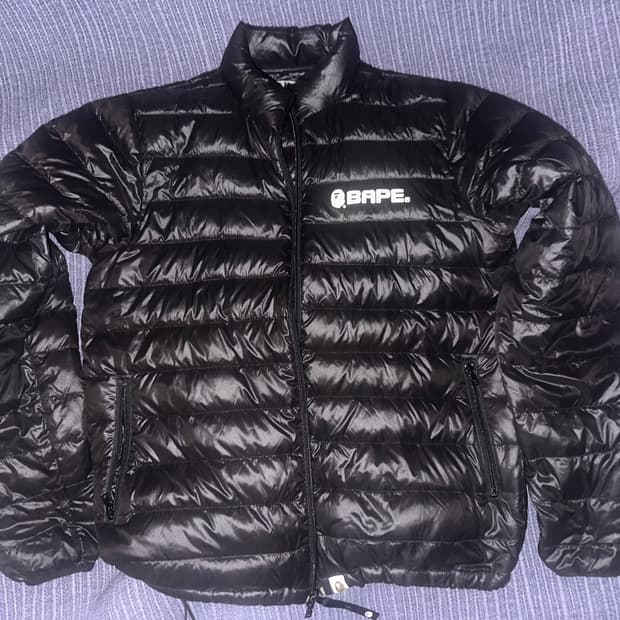 베이프 Bape 경량패딩 xl