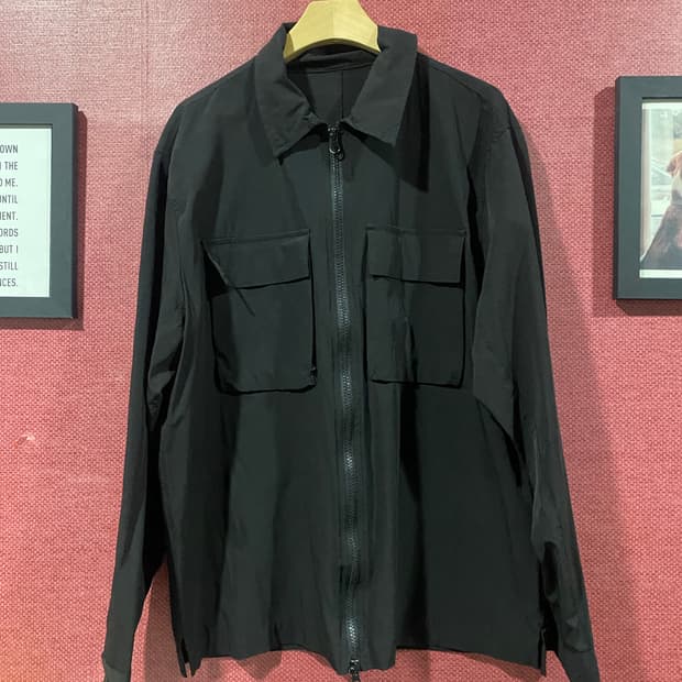 ODD OZ 셔츠형 집업 자켓 블랙 M