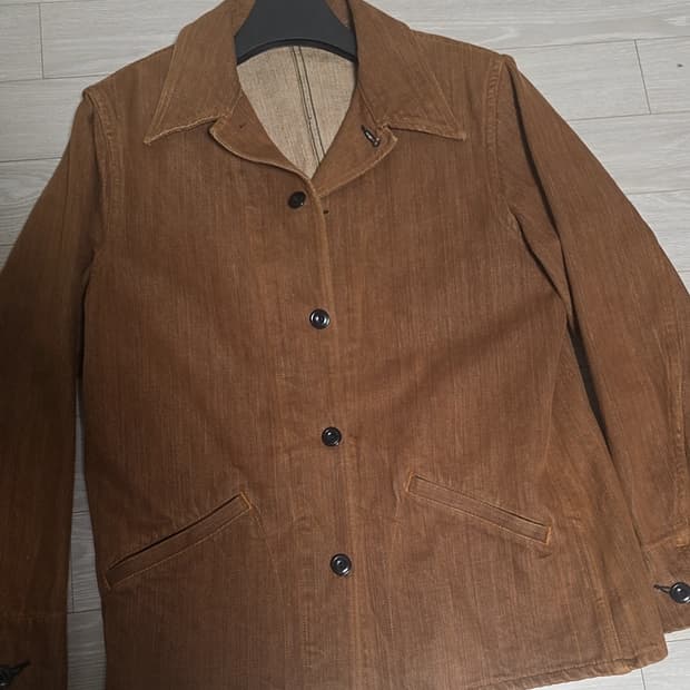 슈가케인 데님자켓 브라운 L