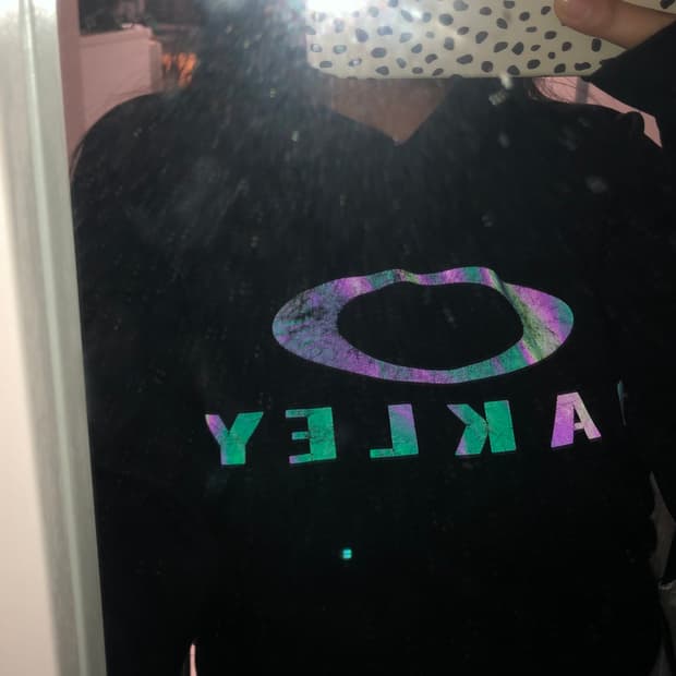 정품 Oakley 오클리 정품 홀로그램 후드티 (여성s)