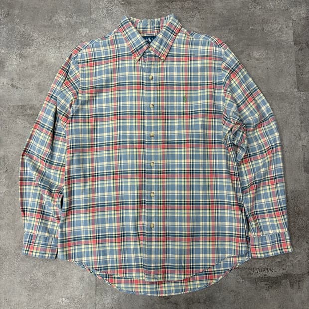 폴로 랄프로렌 플란넬 체크 셔츠