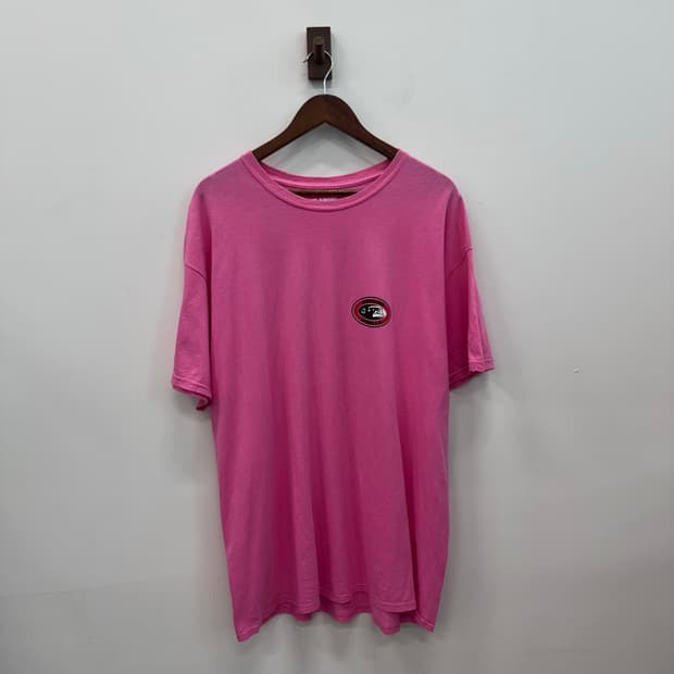 X Large 핑크 티셔츠